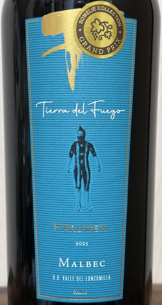 Vitivinicola Cremaschi Barriga S.A. Tierra del Fuego Háruwen Malbec Loncomillo Valey 2023, Main, #10001