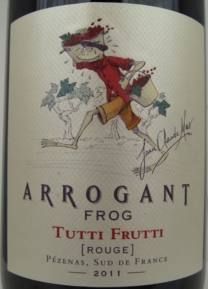 Domains Paul Mas Arrogant Frog Tutti Frutti 2011, Front, #1049