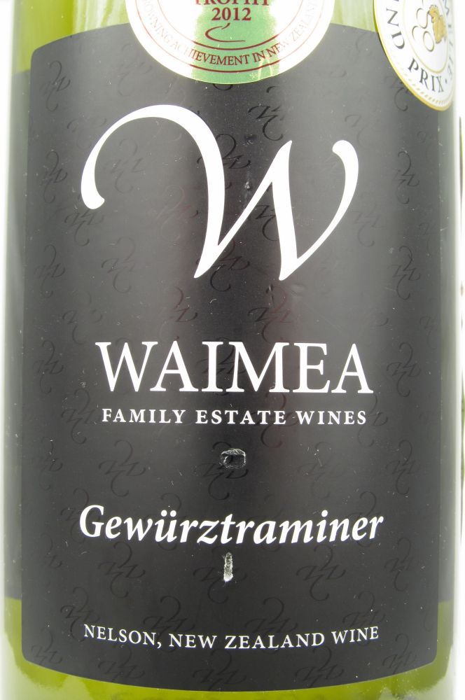 Waimea Estates (Nelson) Ltd Gewürztraminer Nelson 2011, Front, #1065