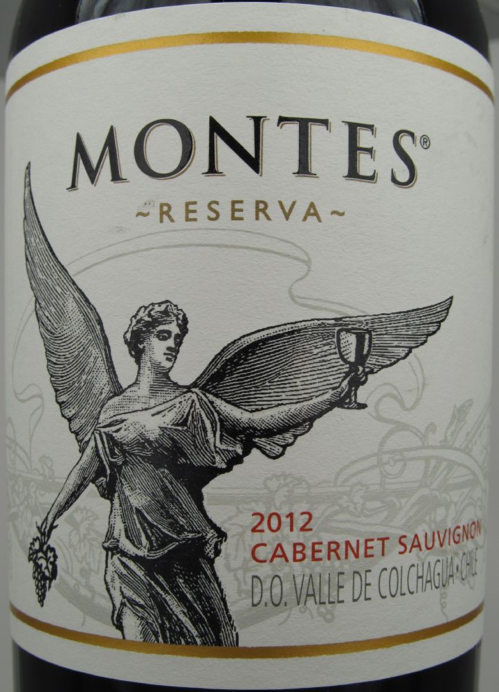 Montes S.A. Reserva Cabernet Sauvignon 2012, Main, #1068