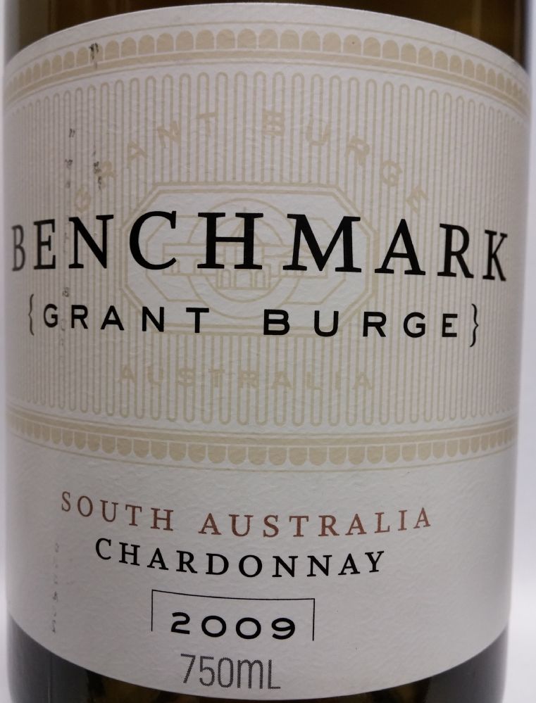 Grant Burge Wines Pty Ltd BENCHMARK Chardonnay 2009, Front, #1113