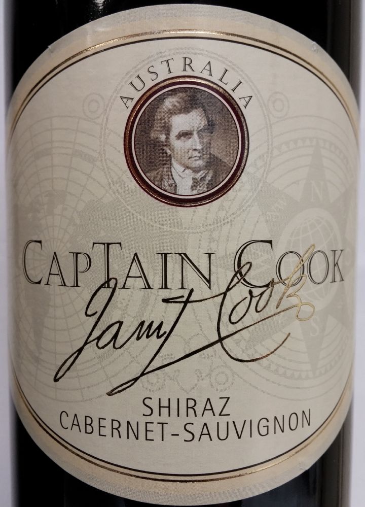 Weinkellerei Einig-Zenzen GmbH & Co KG Captain Cook Shiraz Cabernet Sauvignon 2012, Front, #1176