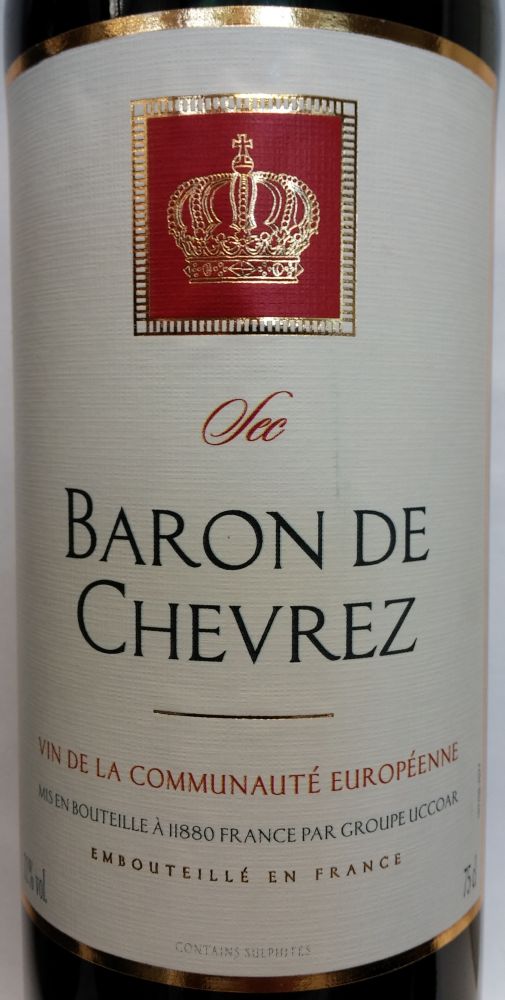 Groupe UCCOAR S.A. Baron de Chevrez Vin de la Communauté Européenne NV, Front, #1285