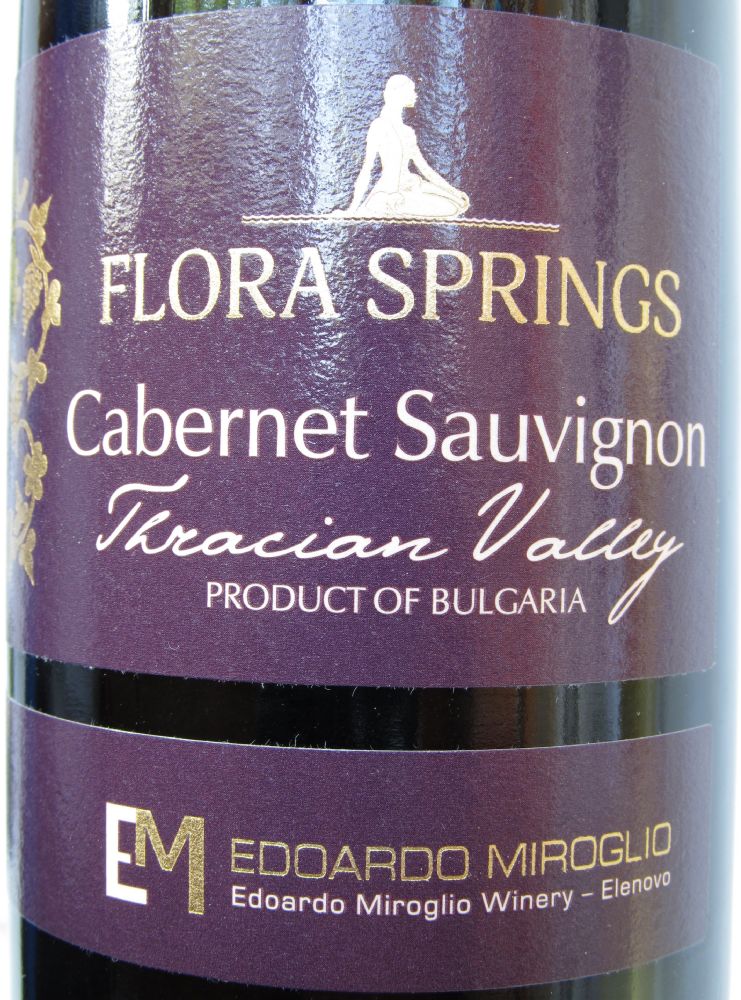 Edoardo Miroglio EOOD FLORA SPRINGS Cabernet Sauvignon NV, Front, #1318