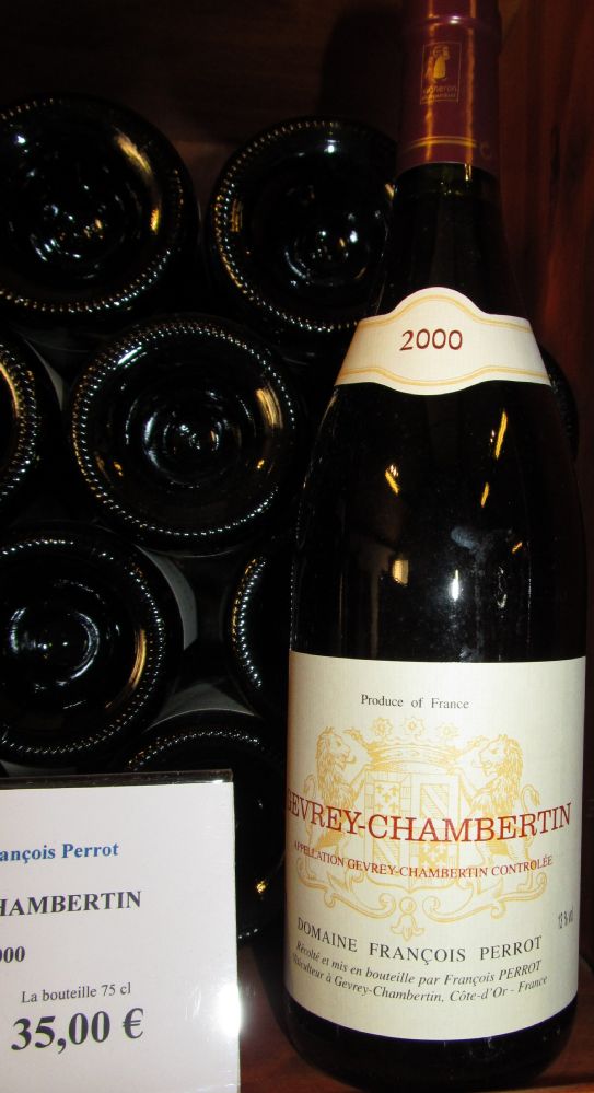 Domaine François Perrot Gevrey-Chambertin AOC/AOP 2000, Front, #1325