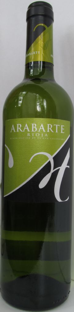 Arabarte S.L. Blanco DOCa Rioja 2012, Front, #1449