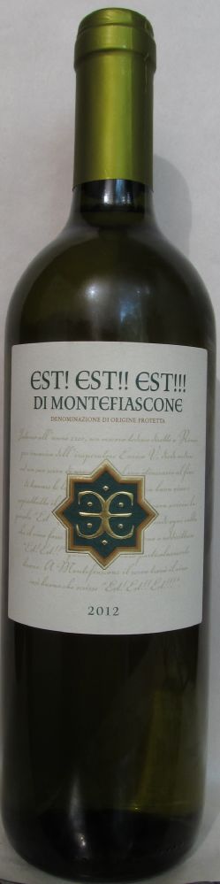 Azienda Vinicola Falesco S.R.L. Est! Est!! Est!!! di Montefiascone DOC 2012, Main, #145