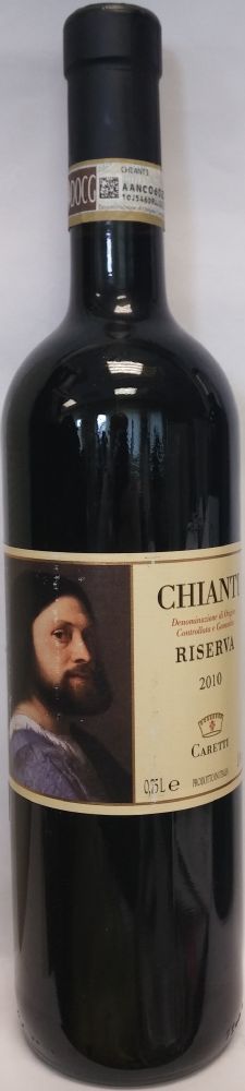 Cantina dei Vini Tipici dell'Aretino Sca Caretti Chianti Riserva DOCG 2010, Front, #1510