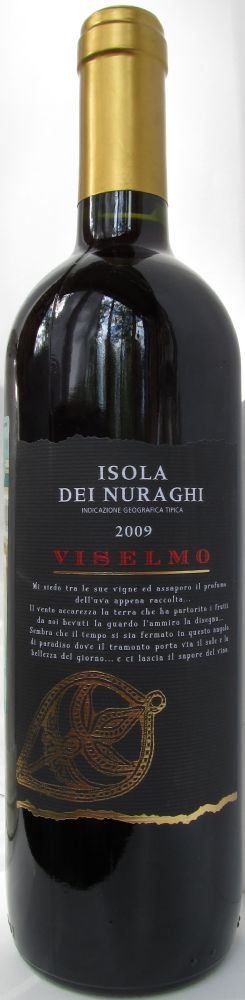 Azienda Vitivinicola Tenute Sella & Mosca S.r.l. VISELMO Isola dei Nuraghi IGT 2009, Front, #1535