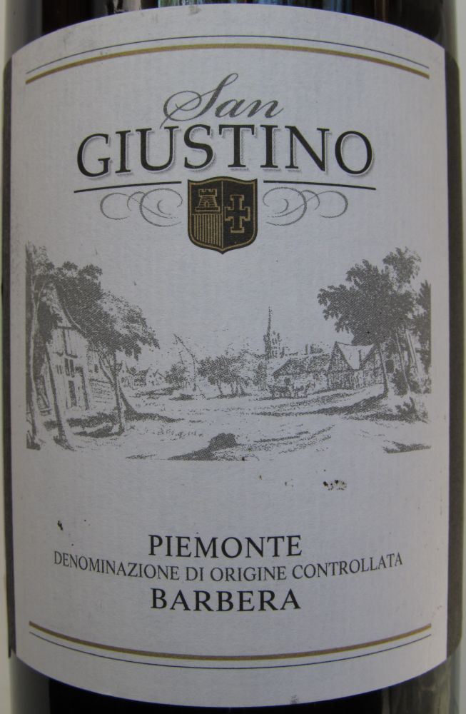 San Giustino S.A.S. Barbera Piemonte DOC 2011, Main, #1588