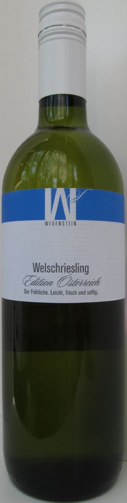 Wegenstein GmbH Edition Österreich Welschriesling 2013, Front, #1602