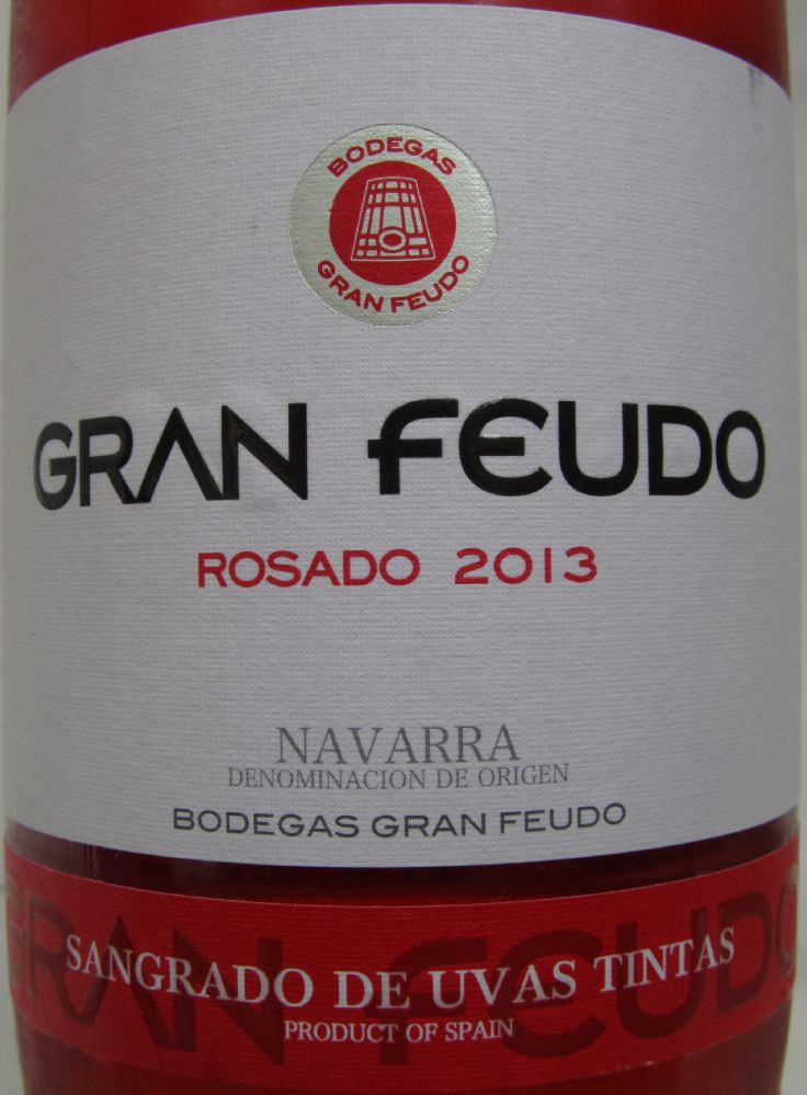 Bodegas Gran Feudo S.L. Rosado DO Navarra 2013, Main, #1655