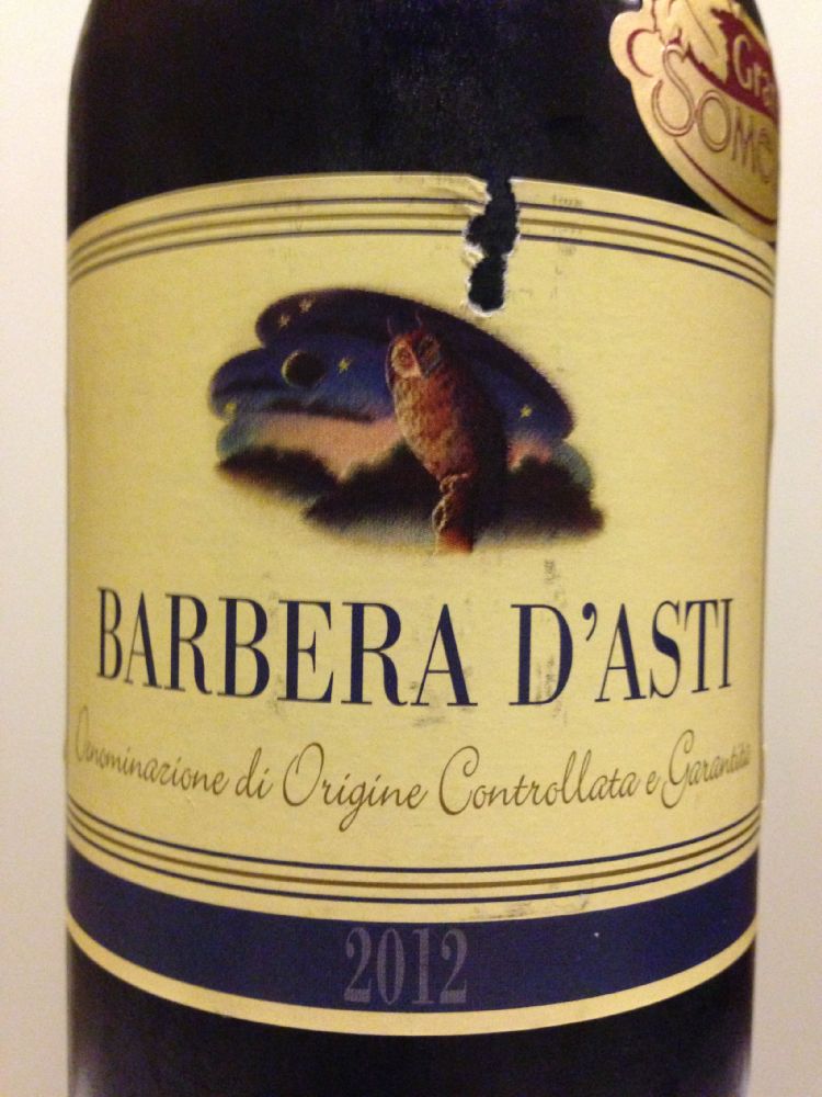 Cantina del Coppiere Barbera d'Asti DOCG 2012, Front, #1723