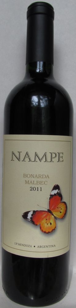 Los Haroldos S.A. NAMPE Bonarda Malbec I.G. Mendoza 2011, Front, #181