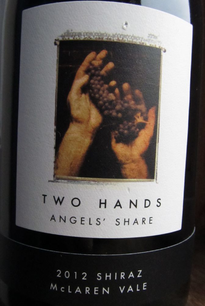 Two Hands Wines (Pty) Ltd ANGELS' SHARE Shiraz McLaren Vale 2012, Main, #1821