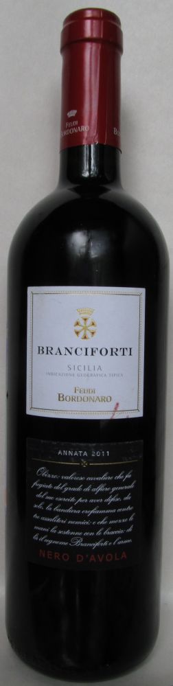 Firriato s.r.l. BRANCIFORTI Sicilia IGT 2011, Front, #183