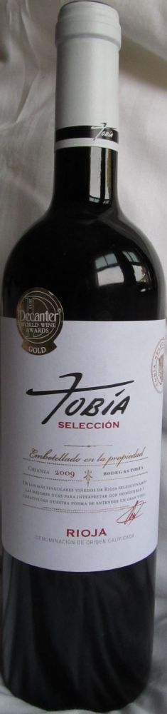 Bodegas Tobía S.L. CELECCIÓN Crianza DOCa Rioja 2009, Front, #1853