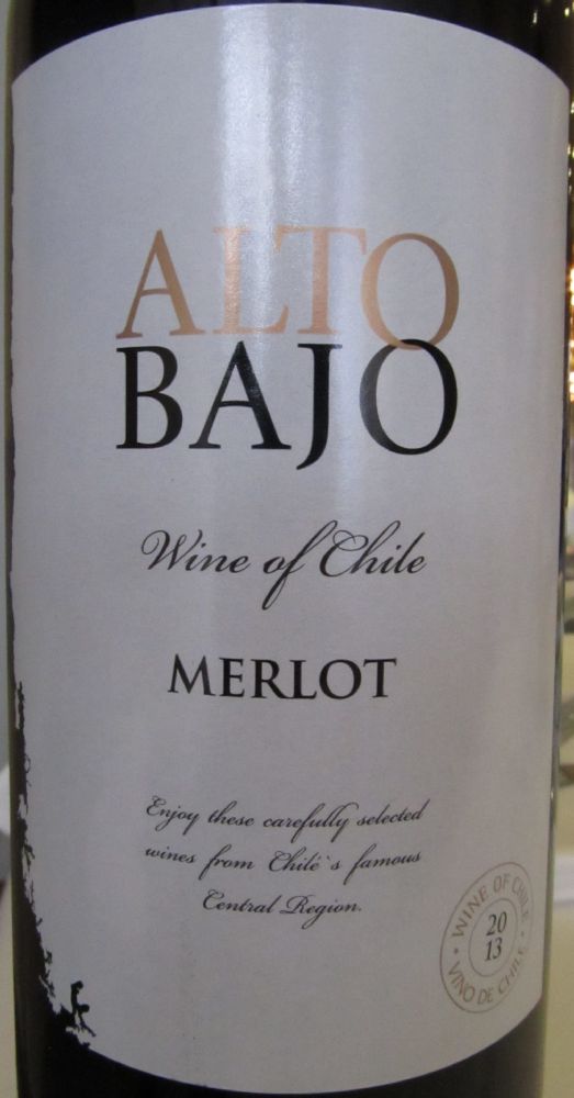 V.M.S.p.A. ALTO BAJO Merlot 2013, Main, #1885