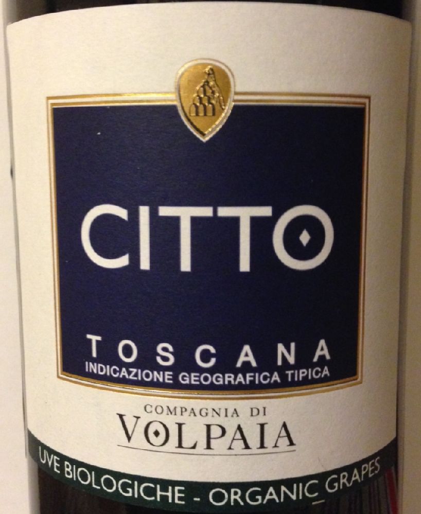 Compagnia di Volpaia S.r.l. CITTO Toscana IGT 2011, Main, #1907