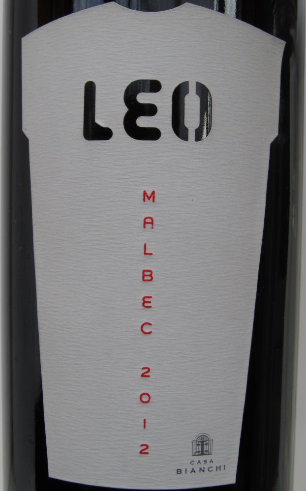 Valentín Bianchi S.A.C.I.F. LEO Malbec 2012, Main, #1943