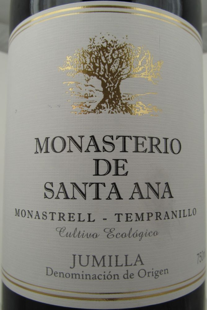 Bodegas y Viñedos Casa de la Ermita S.L. Monasterio de Santa Ana Monastrell Tempranillo DO Jumilla 2013, Main, #1982