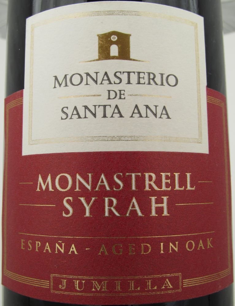 Bodegas y Viñedos Casa de la Ermita S.L. Monasterio de Santa Ana Monastrell Syrah DO Jumilla 2013, Main, #2011