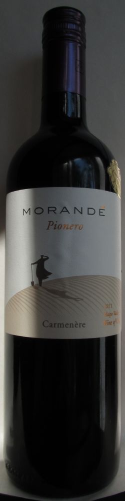 Viña Morandé S.A. Pionero Carménère 2011, Front, #203