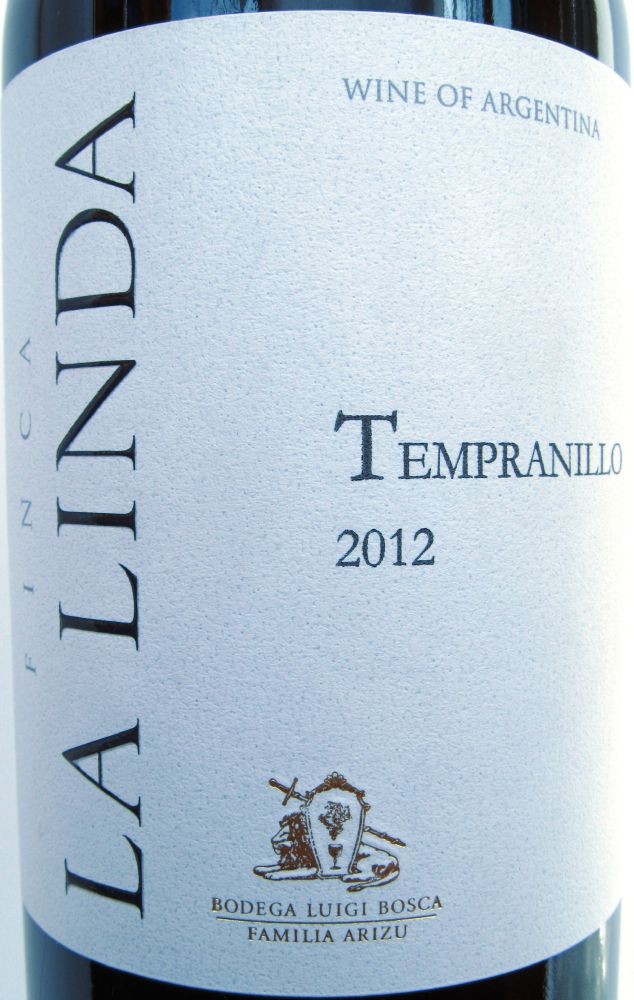 Leoncio Arizu S.A. Tempranillo Finca La Linda 2012, Main, #2081