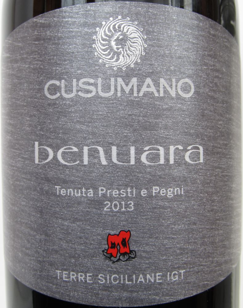 Cusumano S.R.L. Societa Agricola Benuara Terre Siciliane IGT 2013, Main, #2140