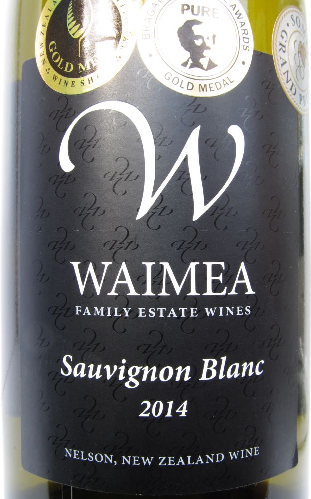 Waimea Estates (Nelson) Ltd Sauvignon Blanc Nelson 2014, Main, #2183