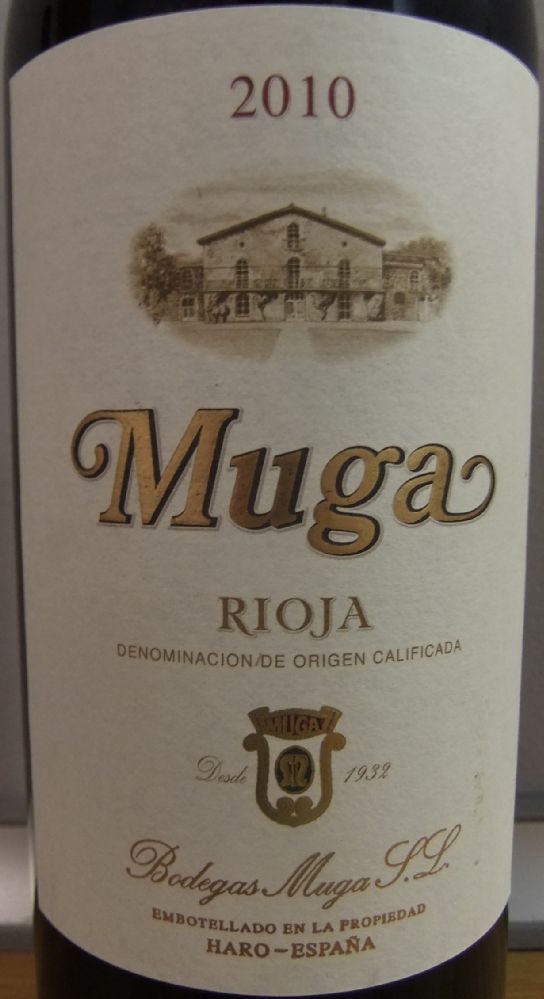 Bodegas Muga S.L. DOCa Rioja 2010, Main, #2320
