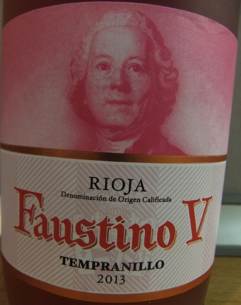 Bodegas Faustino S.L. Faustino V Tempranillo DOCa Rioja 2013, Main, #2329