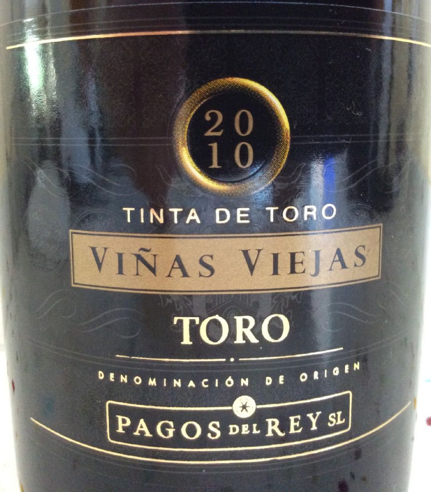 Pagos del Rey S.L. Gran Bajoz Viñas Viejas Tinta de Toro DO Toro 2010, Main, #2355