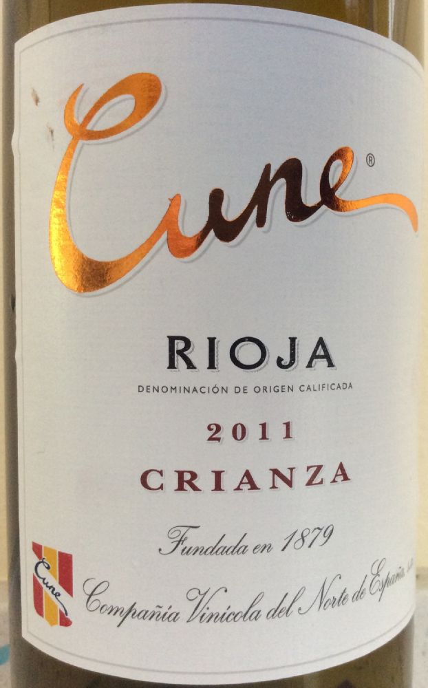 Compañía Vinícola del Norte de España S.A. Cune Crianza DOCa Rioja 2011, Main, #2386