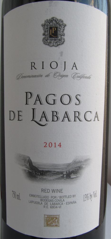 Bodegas Covila Pagos de Labarca DOCa Rioja 2014, Main, #2619