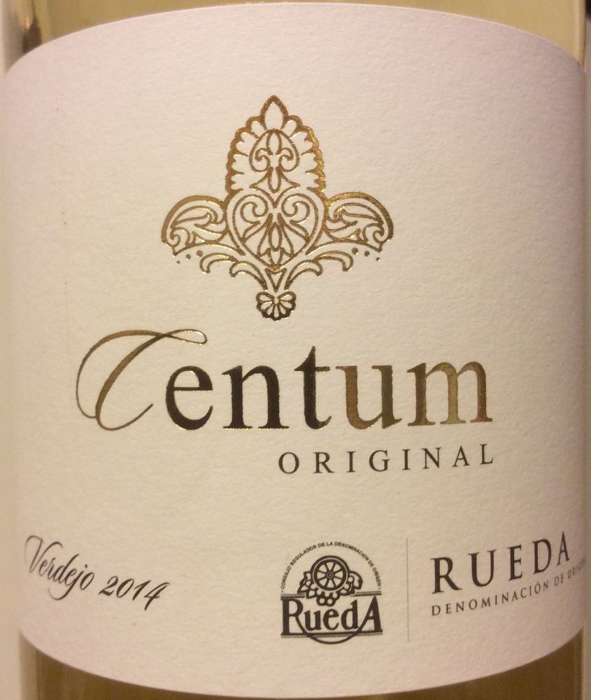 Bodega Copaboca Centum Original Verdejo DO Rueda 2014, Main, #2657