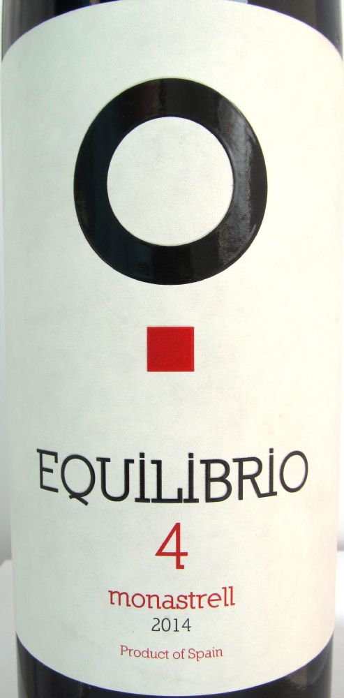 Vinos Sierra Norte S.L. EQUILIBRIO 4 Monastrell DO Jumilla 2014, Main, #2664