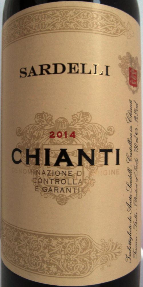 Casa Vinicola Luigi Cecchi e Figli srl SARDELLI Chianti DOCG 2014, Main, #2683