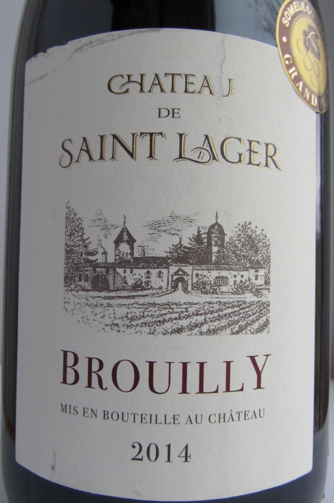 S.C.E.A. Domain Château de Pizay Château de Saint Lager Brouilly AOC/AOP 2014, Main, #2806