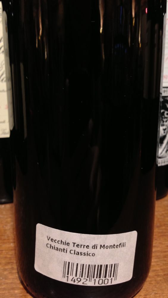 Società Agricola Vecchie Terre di Montefili di Acuti Maria e C. S.A.S. Chianti Classico DOCG 2009, Back, #287