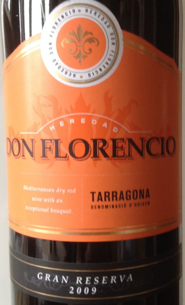 Viña Tridado S.L. HEREDAD DON FLORENCIO Gran Reserva DO Tarragona 2009, Main, #2933