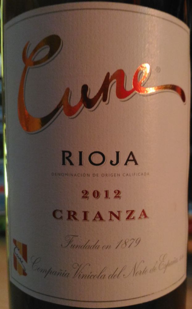 Compañía Vinícola del Norte de España S.A. Cune Crianza DOCa Rioja 2012, Main, #3007