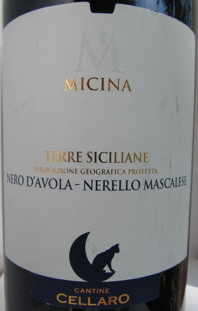 Cantina Cellaro s.c.a. MICINA Nero d'Avola Nerello Mascalese Terre Siciliane IGT 2013, Main, #3034