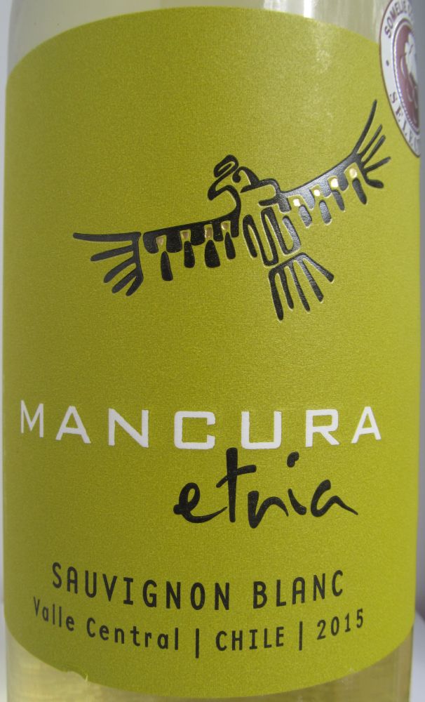 Viña Fray León S.A MANCURA etnia Sauvignon Blanc 2015, Main, #3042