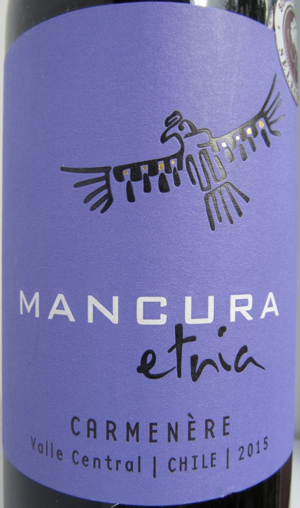 Viña Fray León S.A MANCURA etnia Carménère 2015, Main, #3052