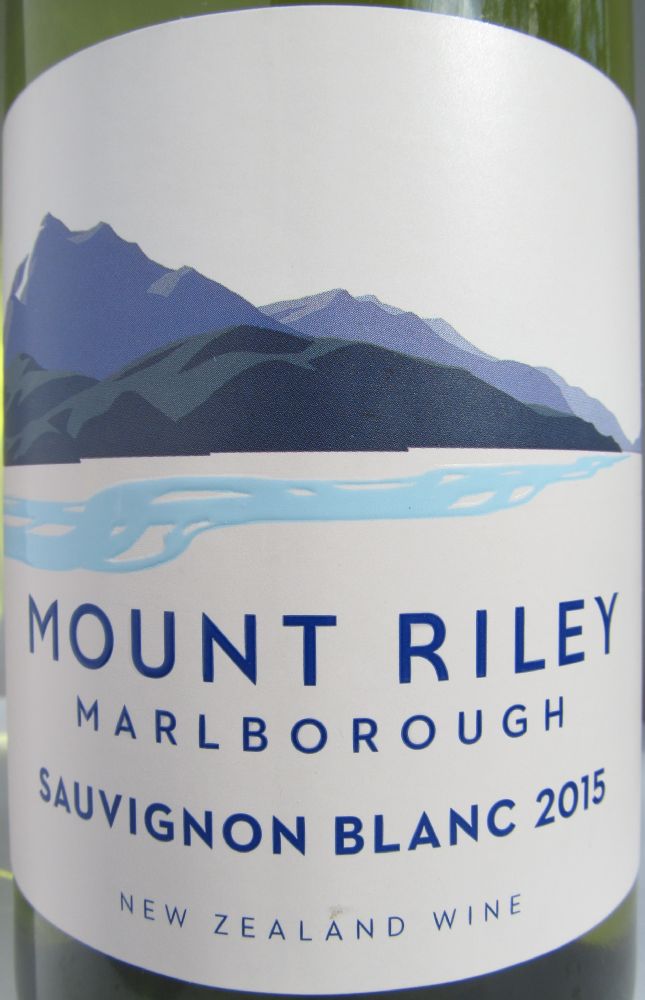 Mount Riley Wines Limited Sauvignon Blanc Marlborough 2015, Main, #3096