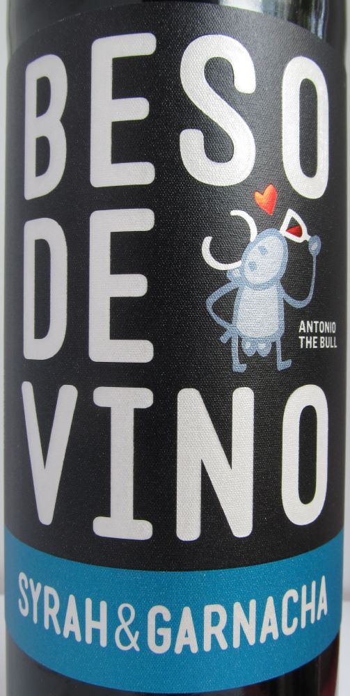 Grandes Vinos y Viñedos S.A. BESO DE VINO Syrah Garnacha DO Cariñena 2014, Main, #3104