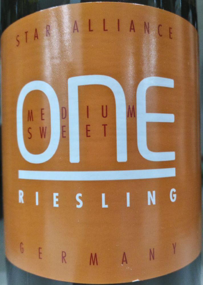 Willi Trautwein GmbH Star Alliance ONE Riesling 2014, Main, #3187