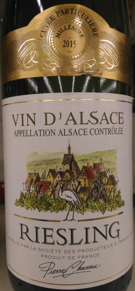 Wolfberger Pierre Chanau Riesling Vin d'Alsace AOC/AOP 2015, Main, #3237