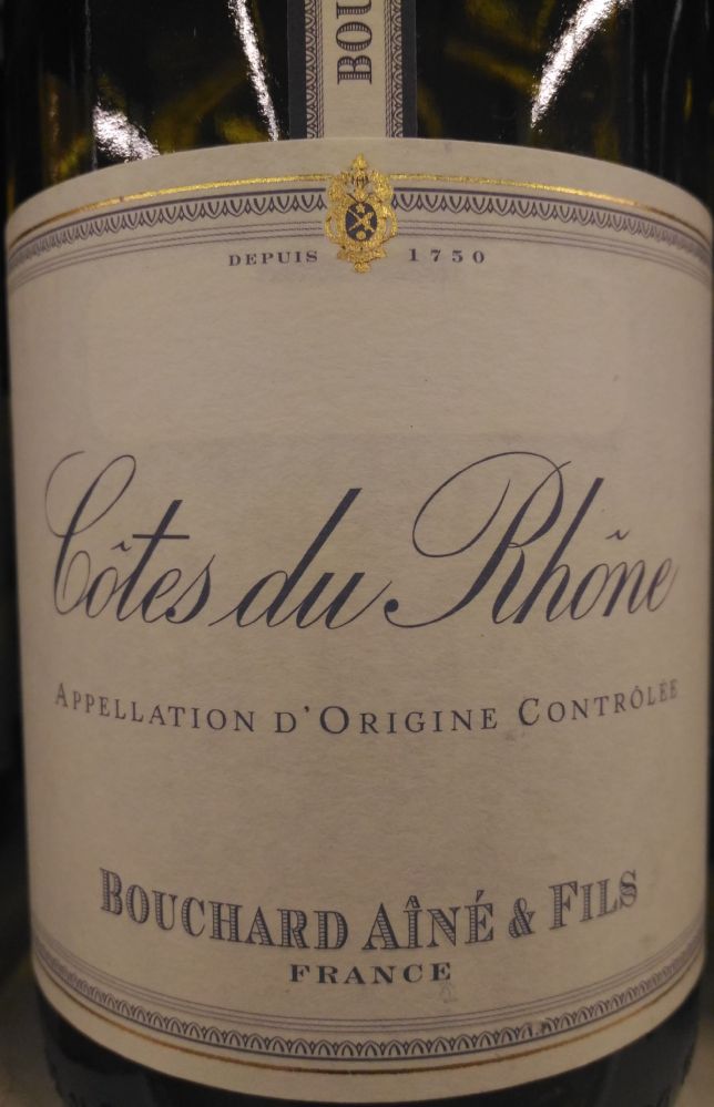 Bouchard Aîné et Fils Côtes du Rhône AOC/AOP 2014, Main, #3240